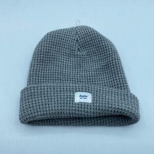 Katin Beanie Adult OSFA Gray Knit Cuff Logo Surf Outdoor Hiking Warm NWOT